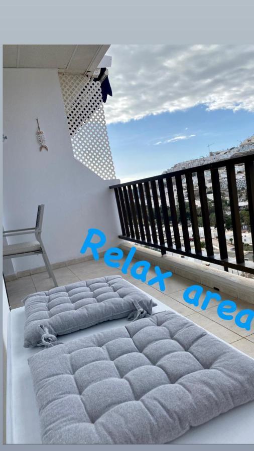 Lovely Apartment Seaview In Puerto Rico With Heated Swimming Pool, Free Wi-Fi And Free Private Parking エクステリア 写真