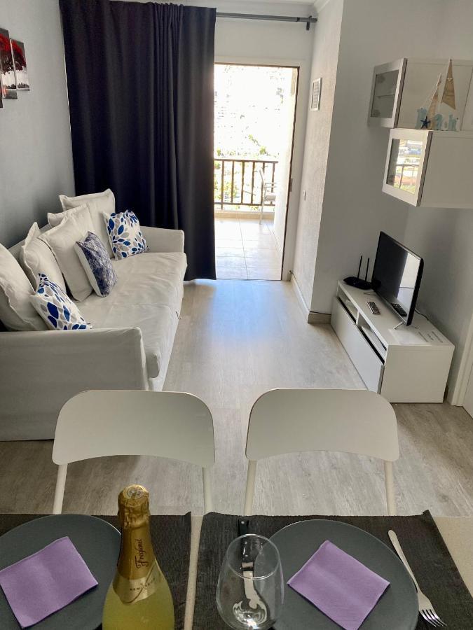 Lovely Apartment Seaview In Puerto Rico With Heated Swimming Pool, Free Wi-Fi And Free Private Parking エクステリア 写真