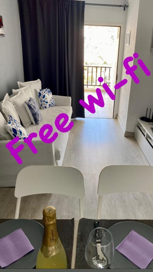 Lovely Apartment Seaview In Puerto Rico With Heated Swimming Pool, Free Wi-Fi And Free Private Parking エクステリア 写真